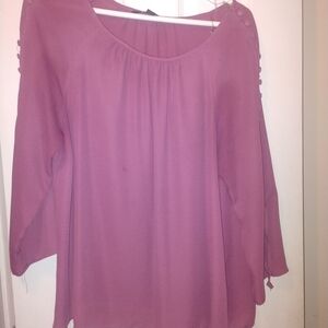 Zac & Rachel Dusty Rose Blouse